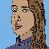 Digital painting of a woman