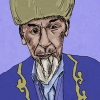 Digital painting of a man