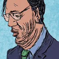 Digital painting of a man