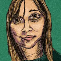 Digital painting of a woman
