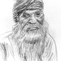 Drawing of a man