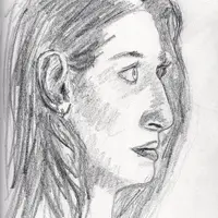 Drawing of a woman