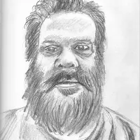 Drawing of a man