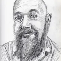 Drawing of a man
