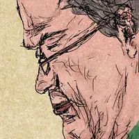 A digital painting of a man