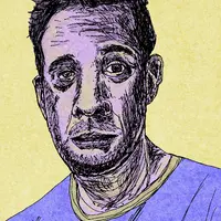 A digital painting of a man