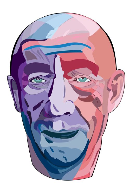 Vector illustration of J.K. Simmons