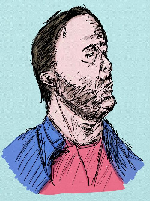 Digital portrait of a man